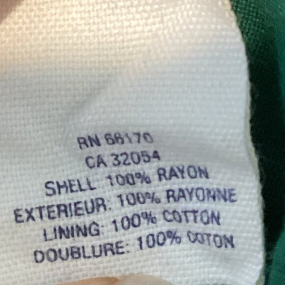 Anthropologie Maeve Gathered Together Sleeveless Ruffle Tier Dress 4 Green 293i - Picture 8 of 9